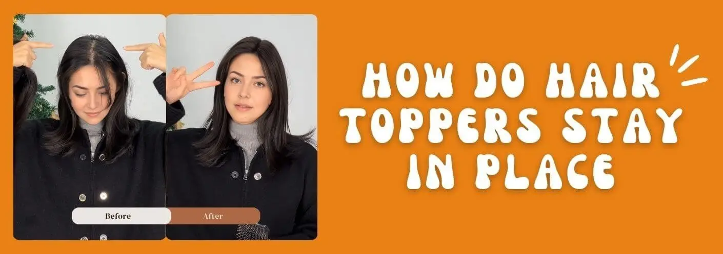 How Do Hair Toppers Stay In Place All Day? A Complete Guide How Do Hair Toppers Stay In Place All Day? A Complete Guide